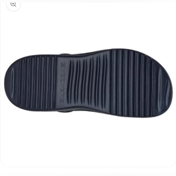 SKECHERS MENŚ FOAMIES - SUMMER CHILL SIZE 8 NAVY - Picture 3 of 9
